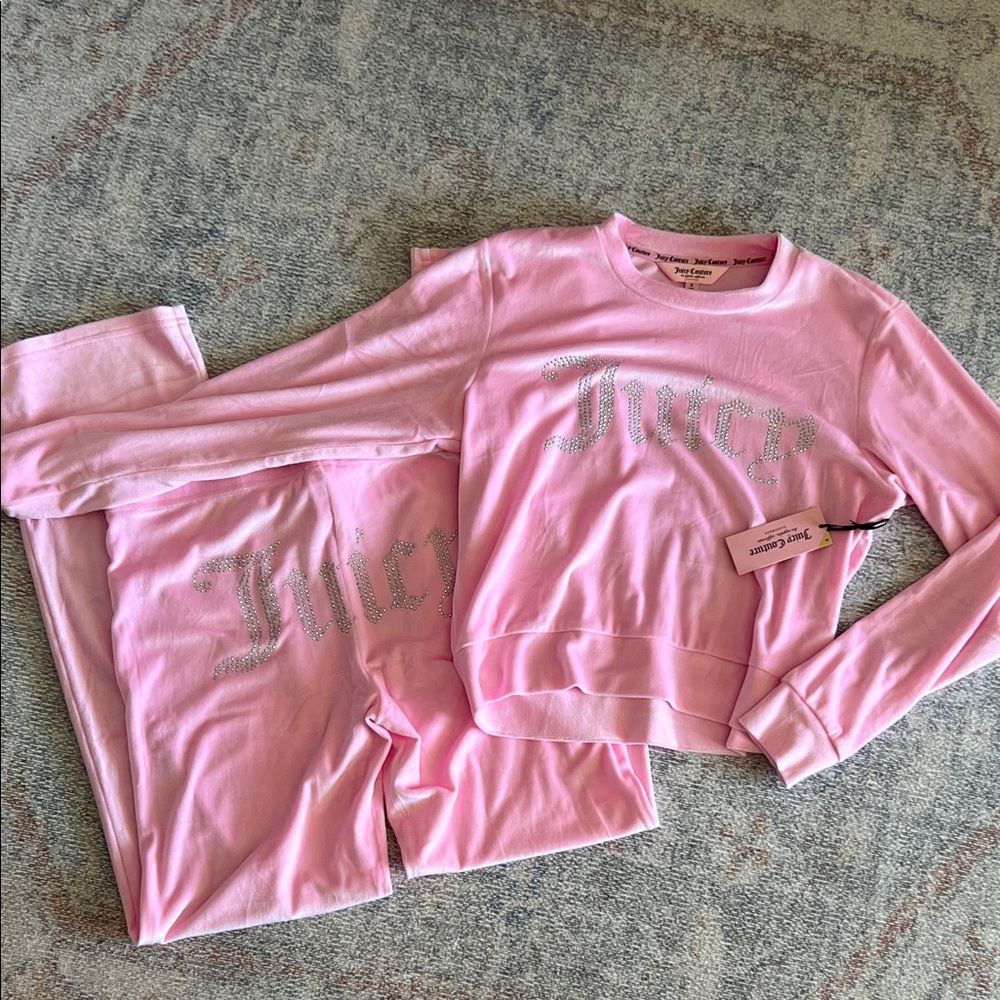 Juicy Couture Pink Matching Set NWT